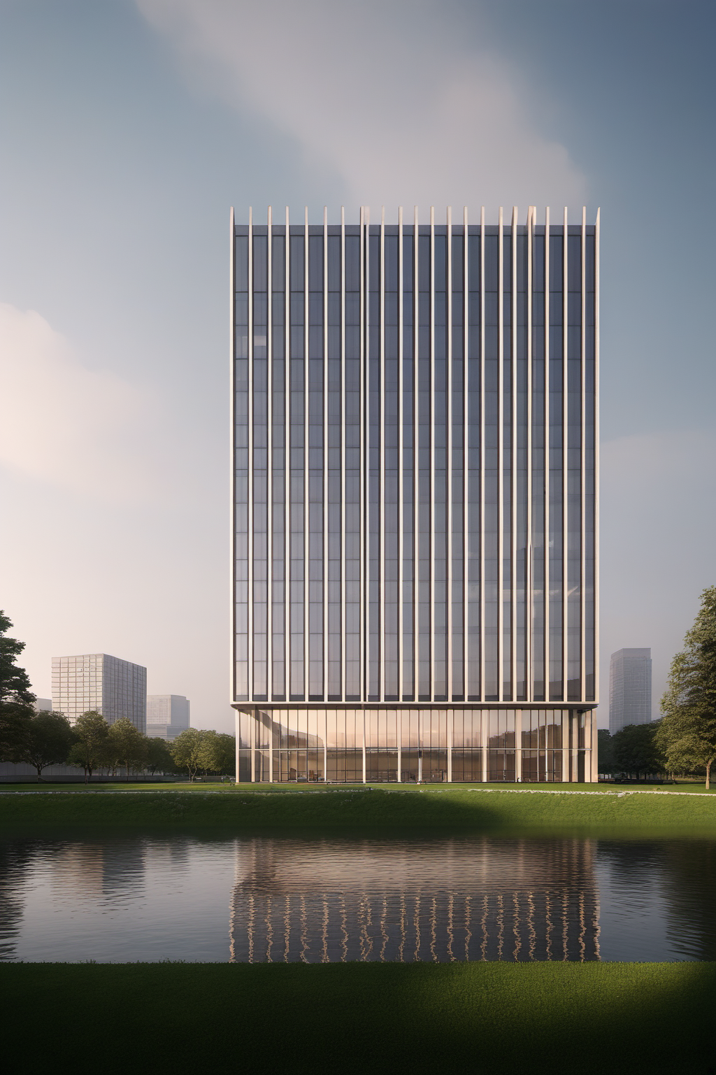 00461-1870665618-(masterpiece), best quality,8K,no humans, outdoors,_bangonglou,office building,_scenery, outdoors, sky,tree, reflection,cityscap.png
